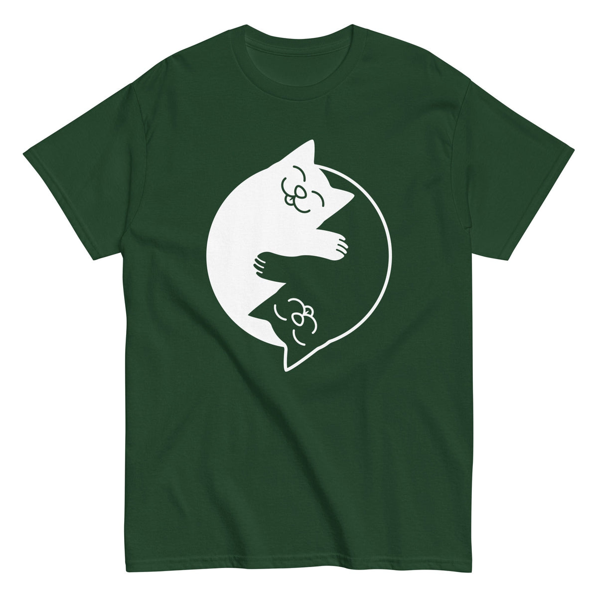 Yin Yang Cats Men's Classic Tee