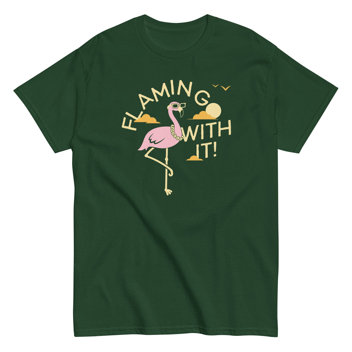 Flamingo With It Men's Classic Tee