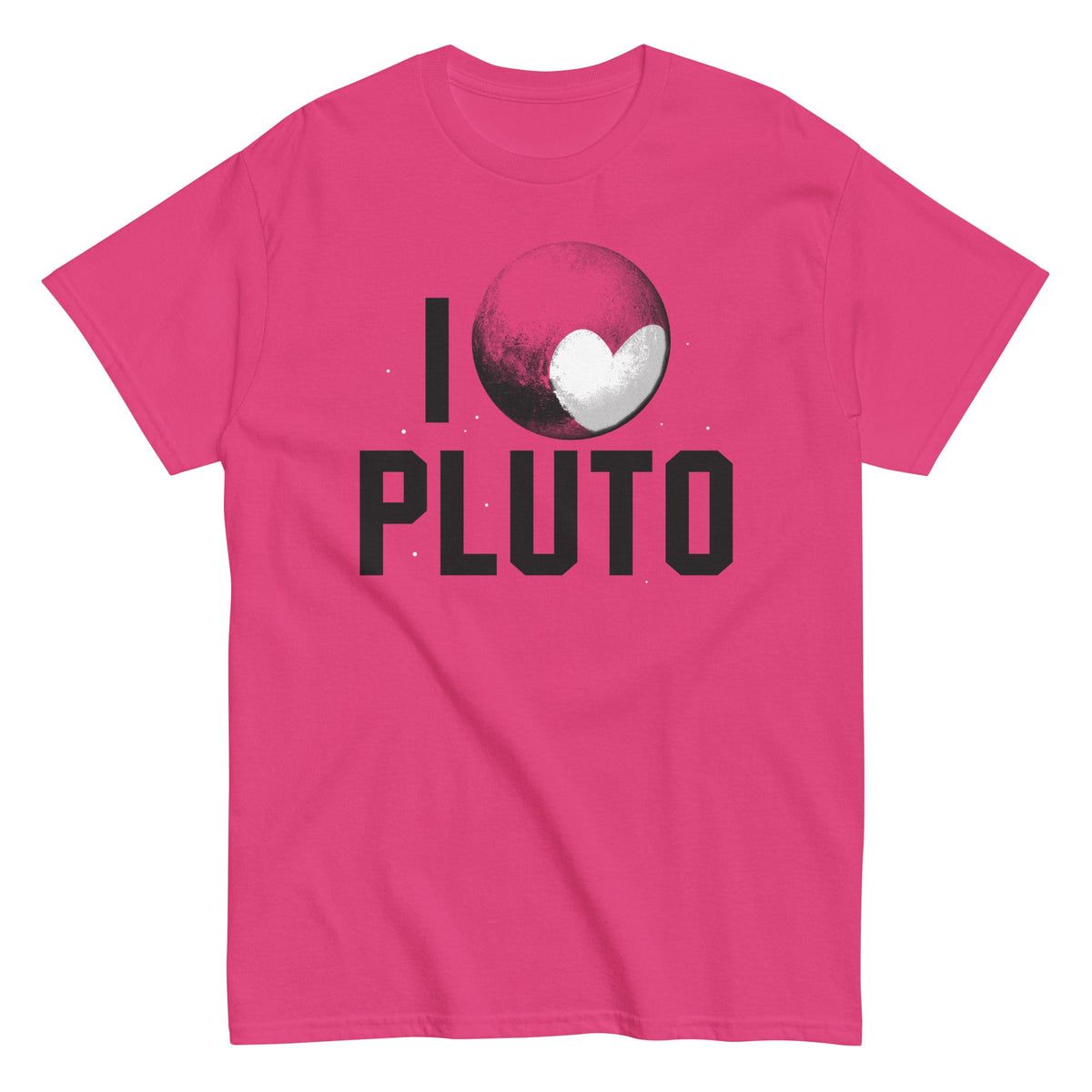 I Heart Pluto Men's Classic Tee