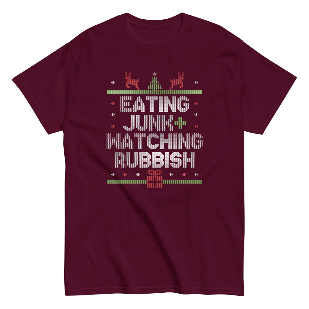 Eating Junk And Watching Rubbish Men's Classic Tee