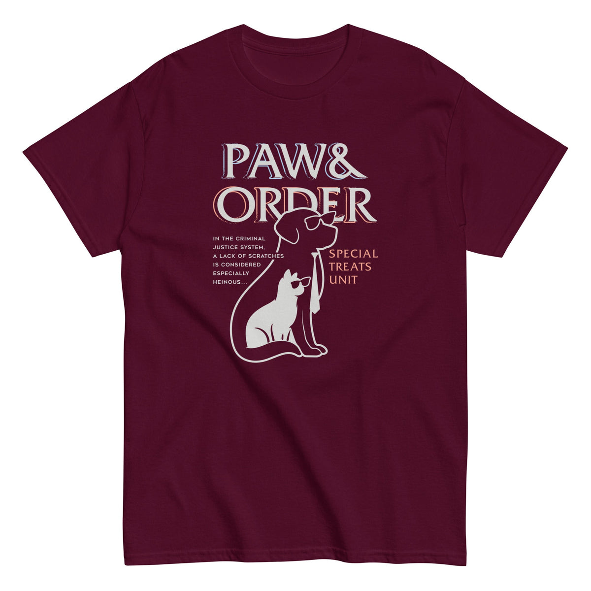 Paw & Order Men's Classic Tee