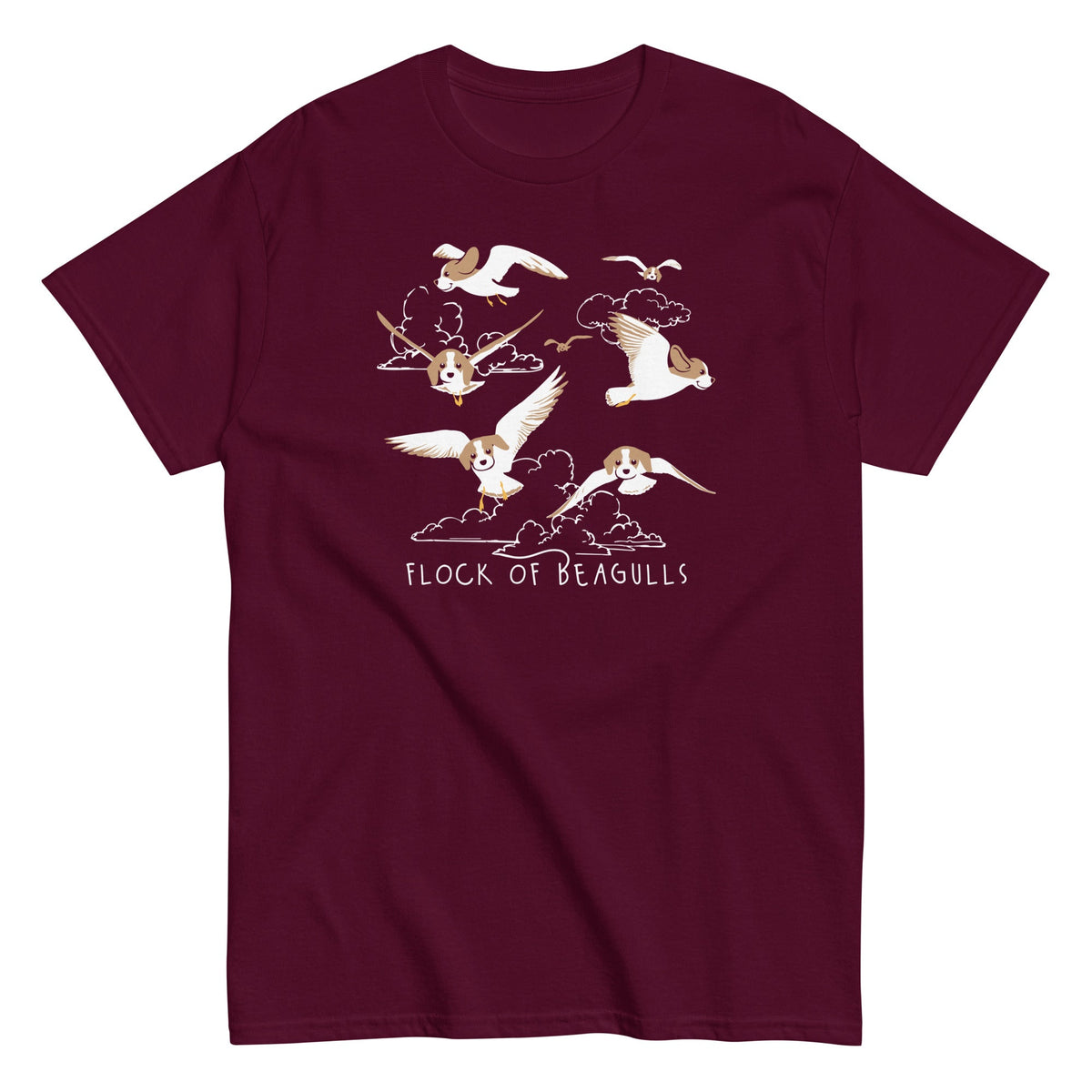 Flock Of Beagulls Men's Classic Tee