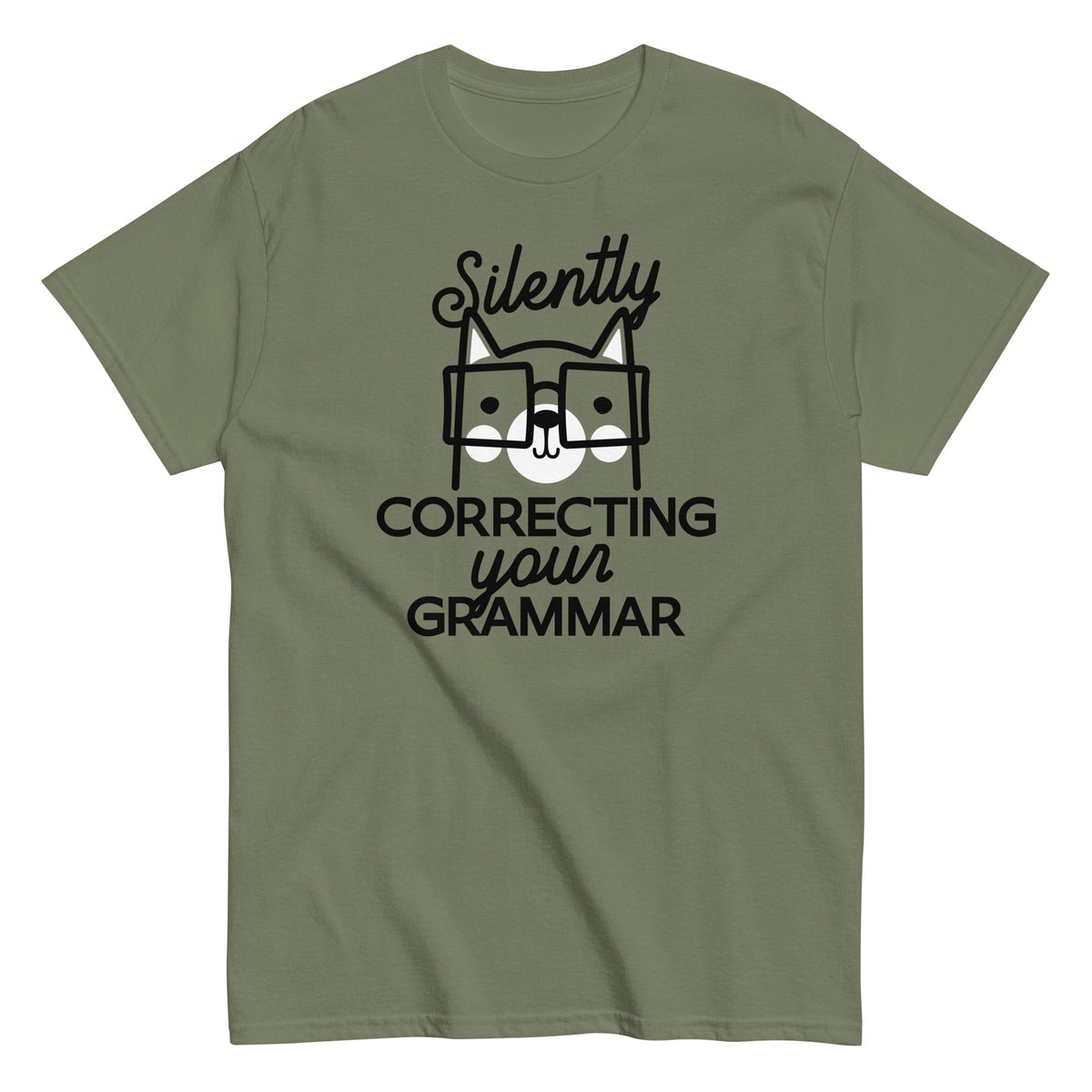Silently Correcting Your Grammar Men's Classic Tee