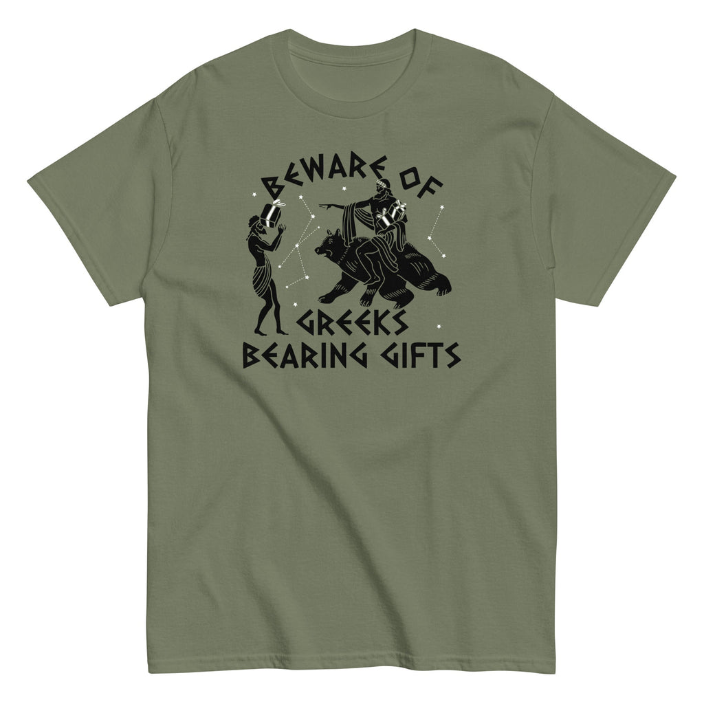 Beware Of Greeks Bearing Gifts Men's Classic Tee