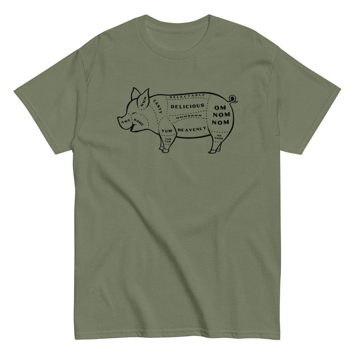 Tasty Pig Cuts Men's Classic Tee