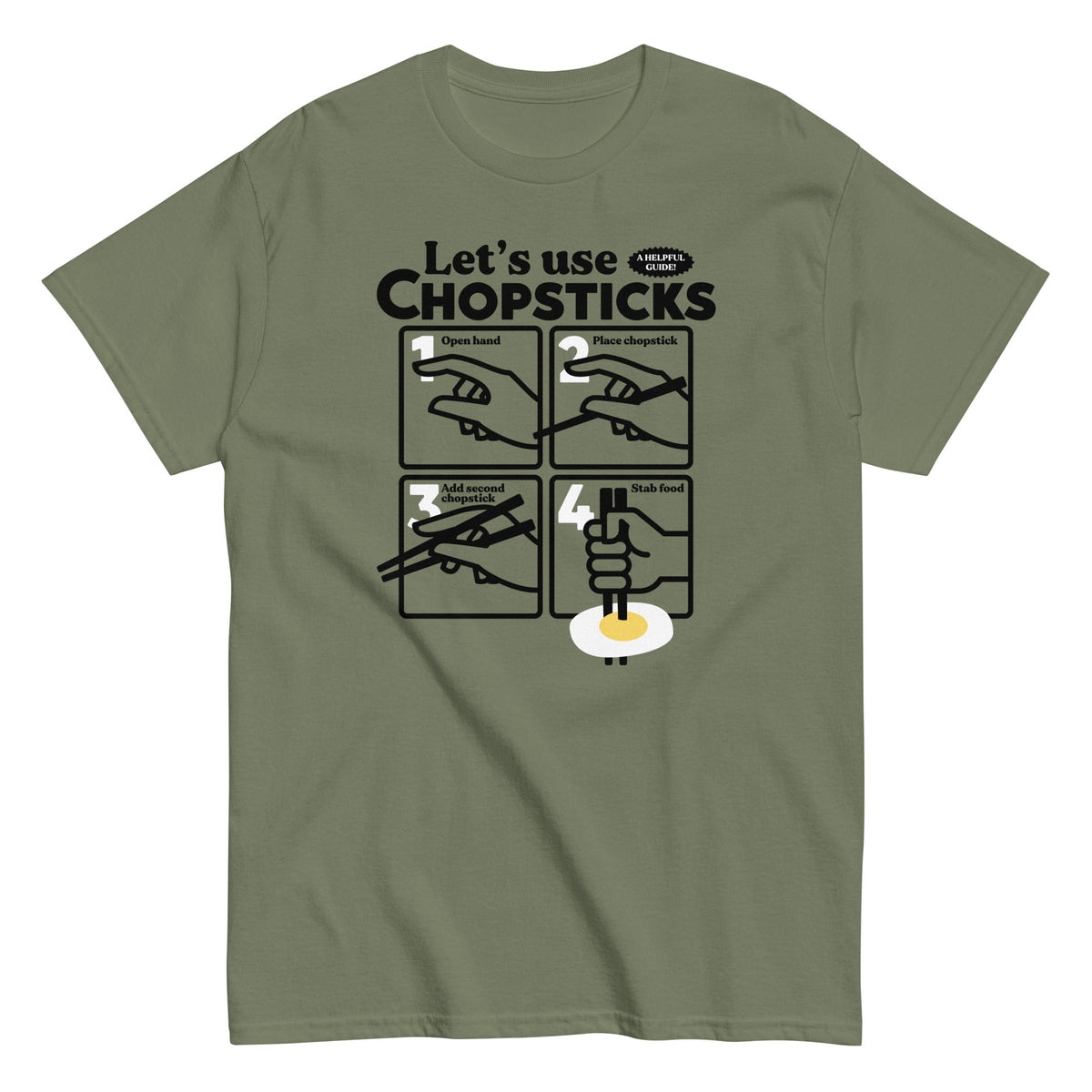 Let's Use Chopsticks Men's Classic Tee