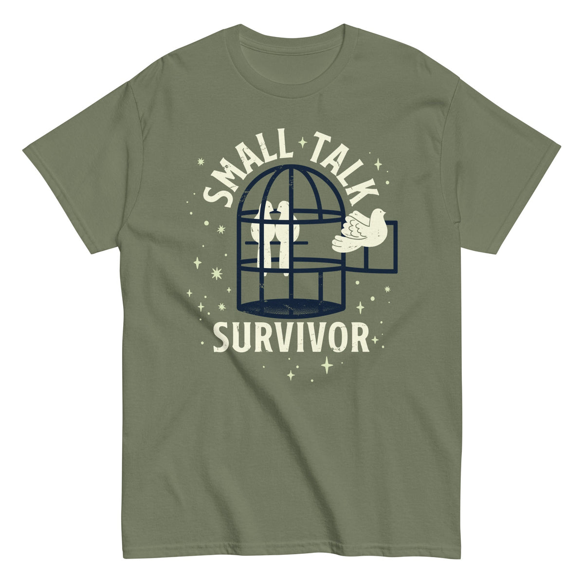 Small Talk Survivor Men's Classic Tee