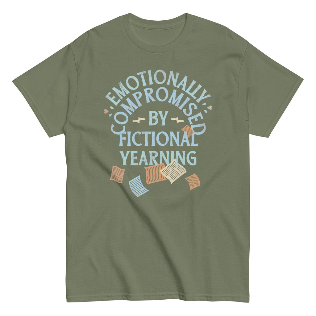 Emotionally Compromised By Fictional Yearning Men's Classic Tee