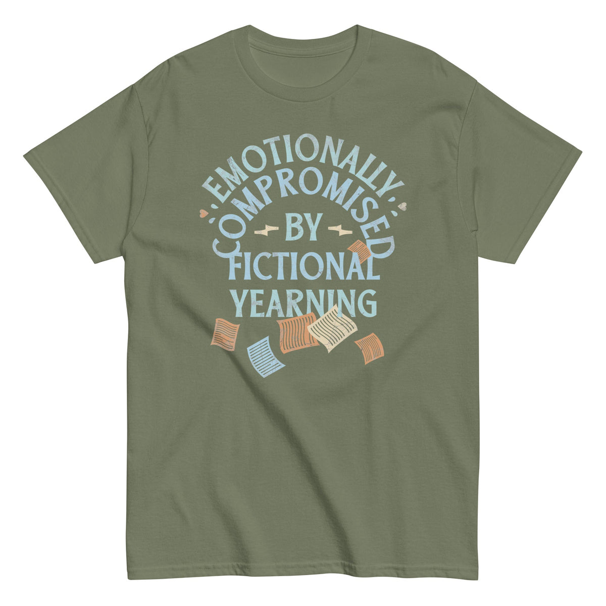 Emotionally Compromised By Fictional Yearning Men's Classic Tee