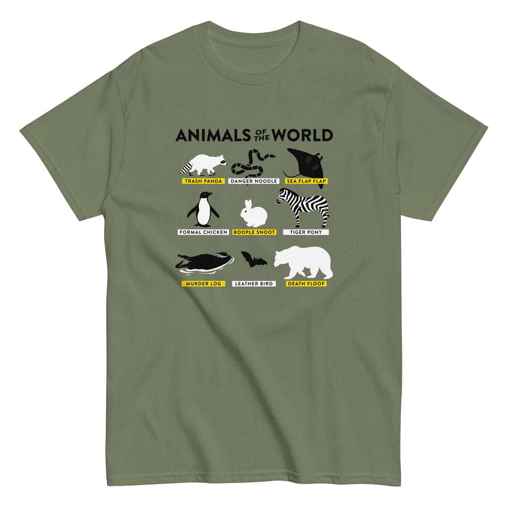 Animals Of The World Men's Classic Tee