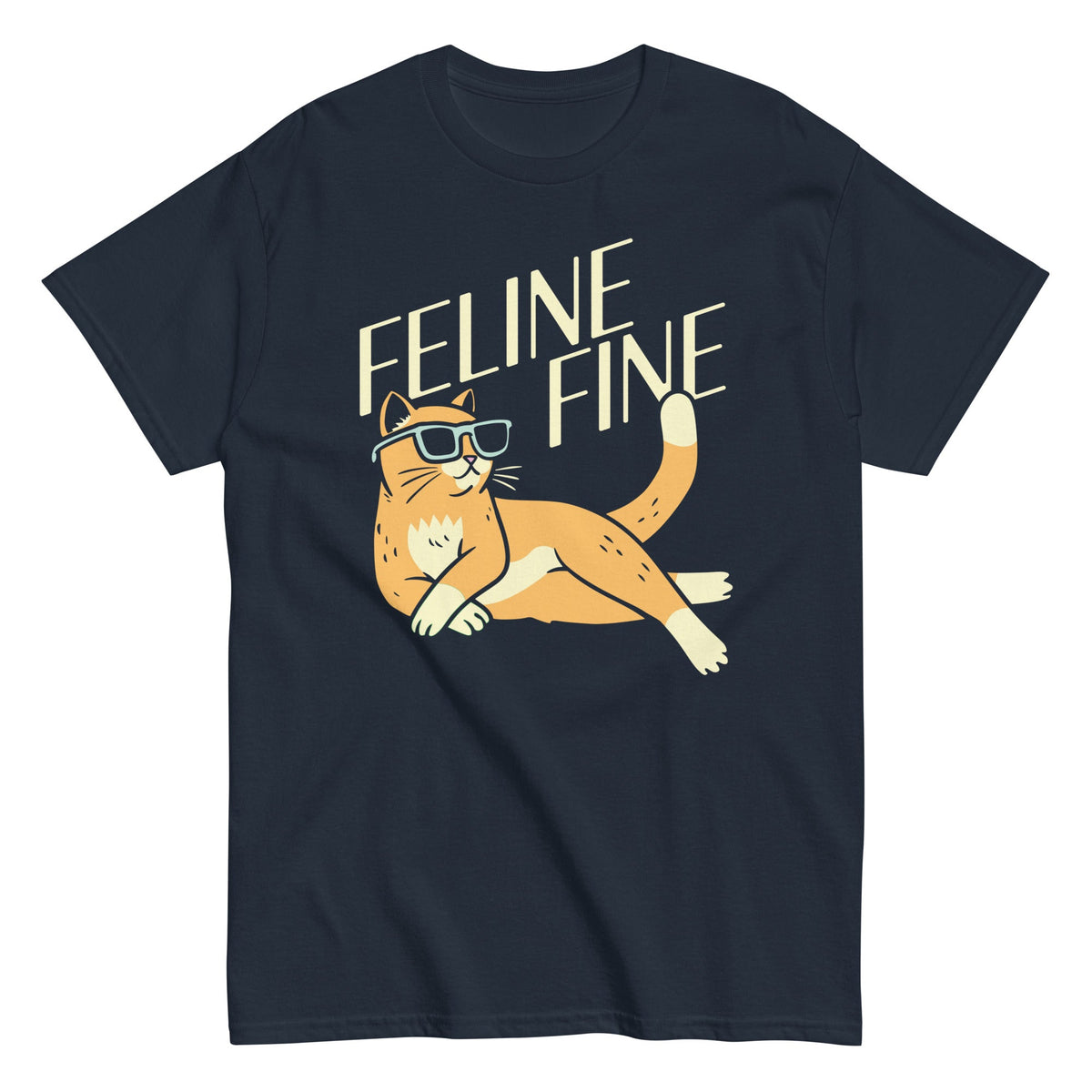 Feline Fine Men's Classic Tee