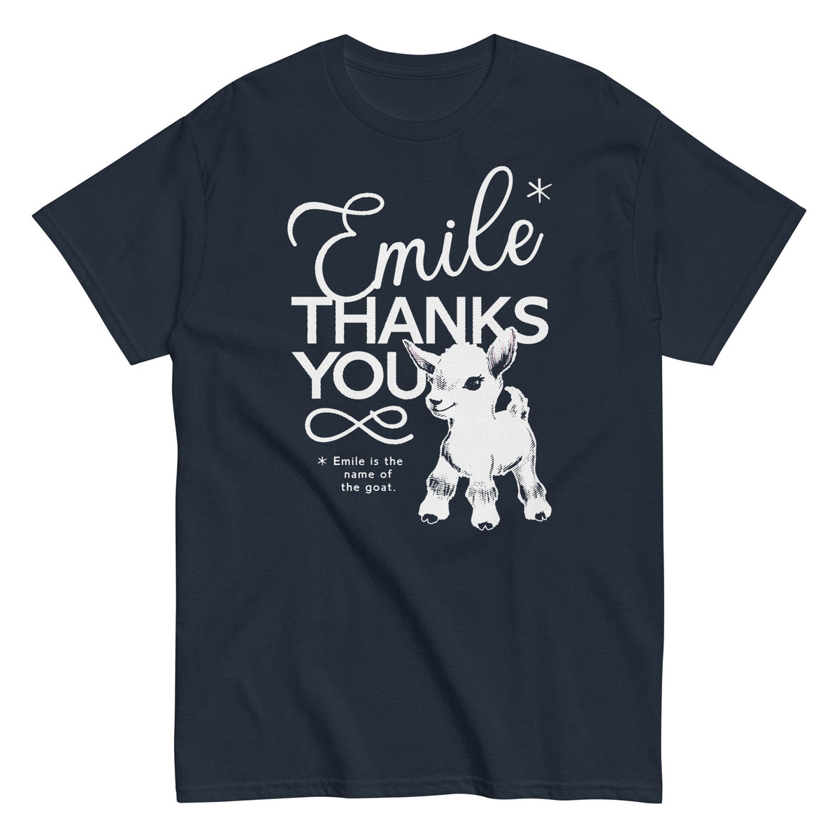 Emile Thanks You Men's Classic Tee