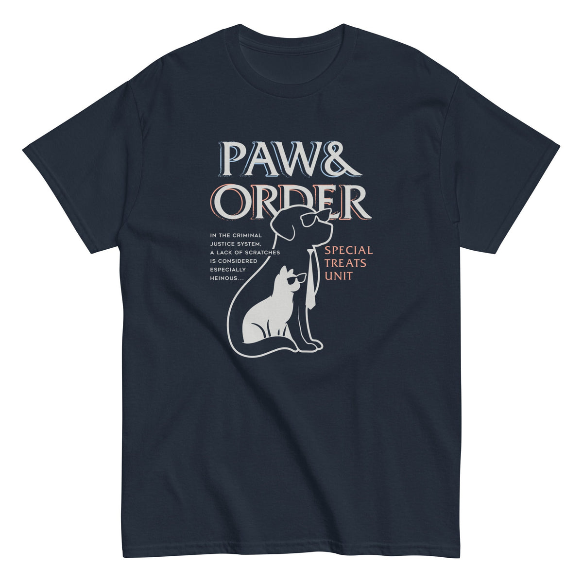Paw & Order Men's Classic Tee