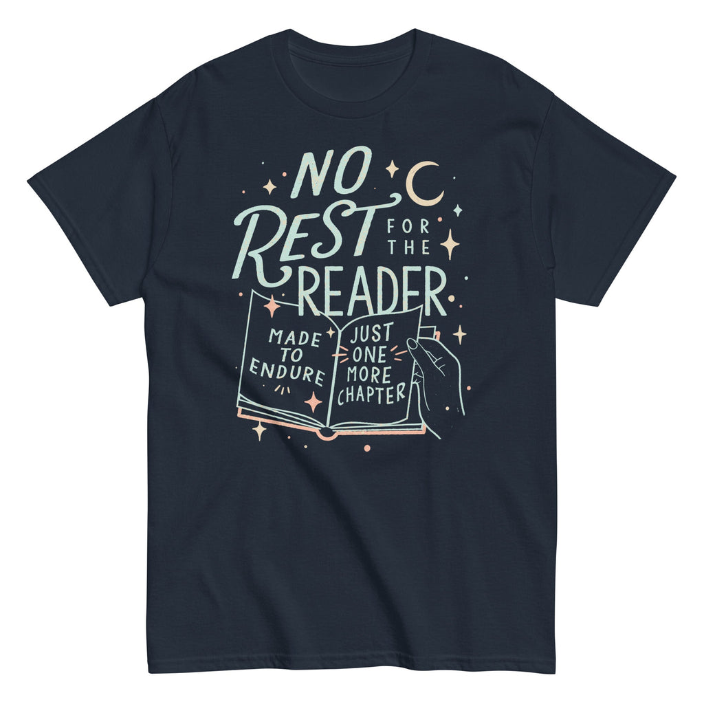 No Rest For The Reader Men's Classic Tee