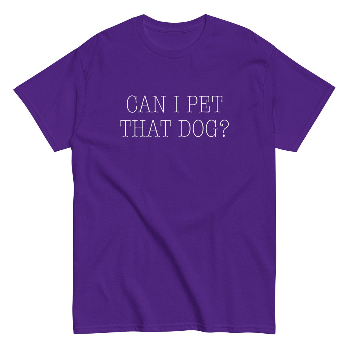 Can I Pet That Dog? Men's Classic Tee