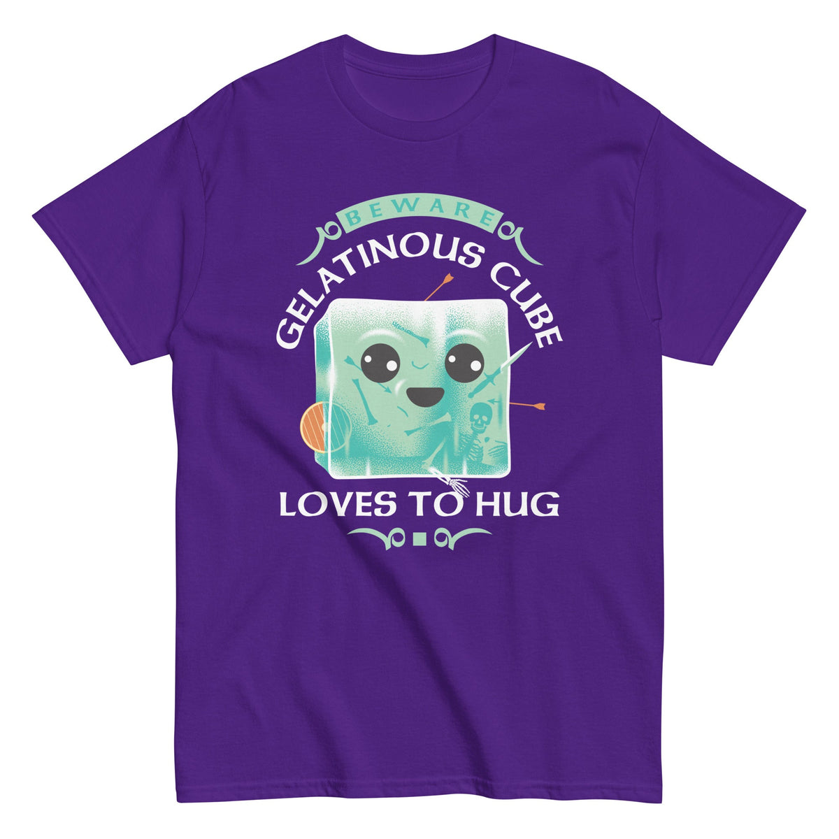 Gelatinous Cube Loves To Hug Men's Classic Tee