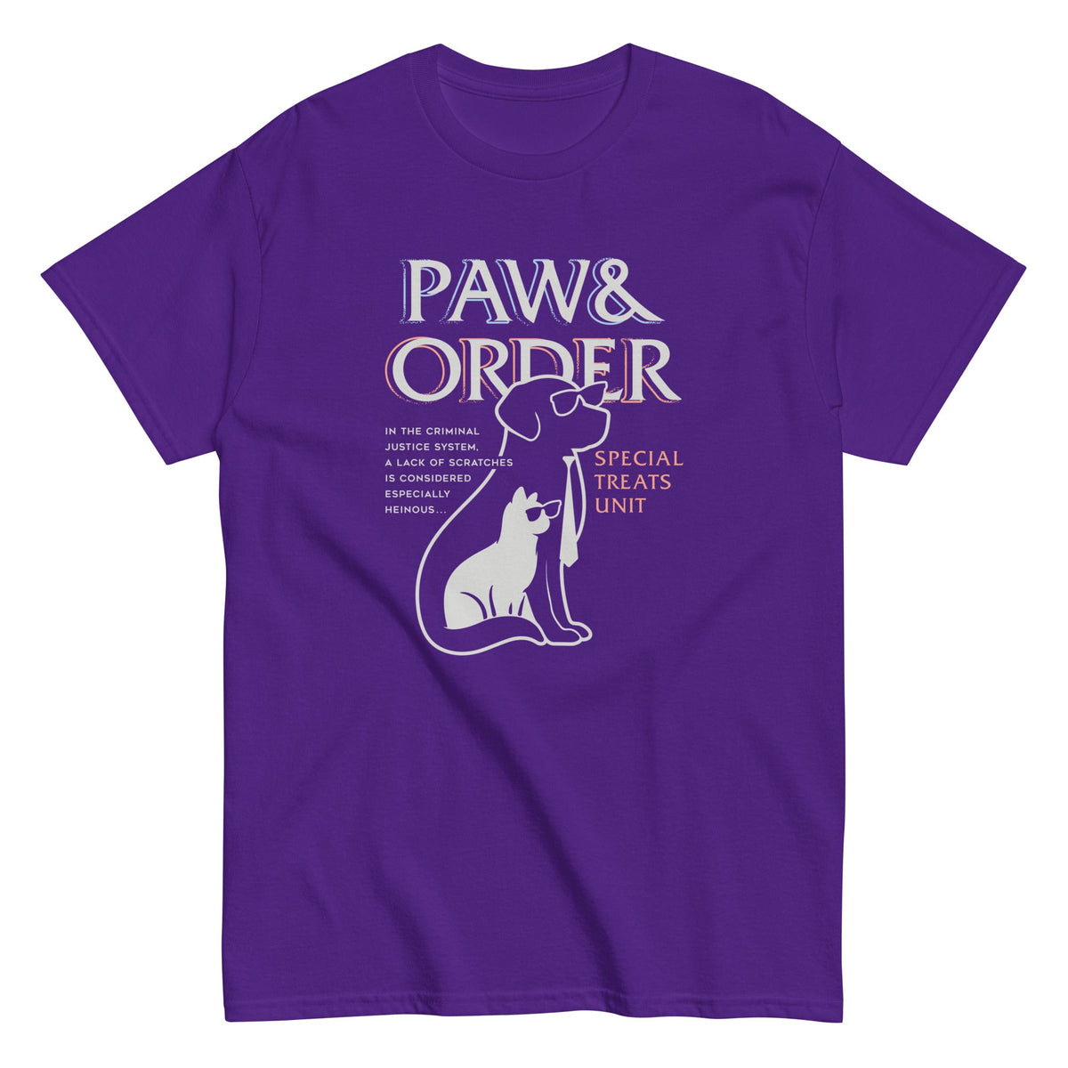 Paw & Order Men's Classic Tee